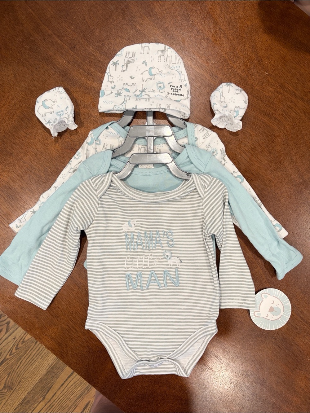 5 Piece Baby Boy Set